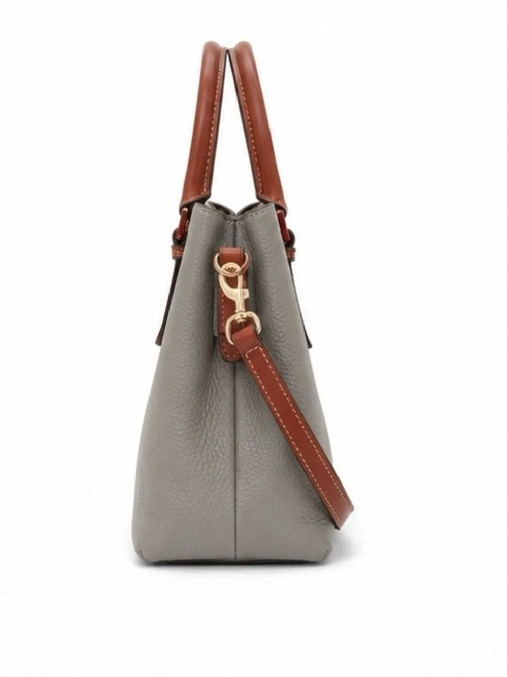 Dooney & bourke pebble grain leather satchel crossbody
